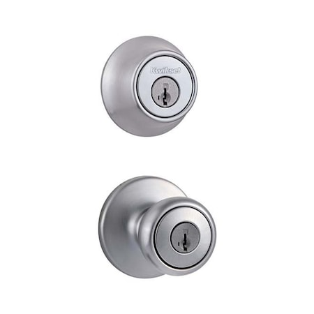 Kwikset Combo Keyed ENTR Tylo Knob SGL CYL DBOLT 96900-339